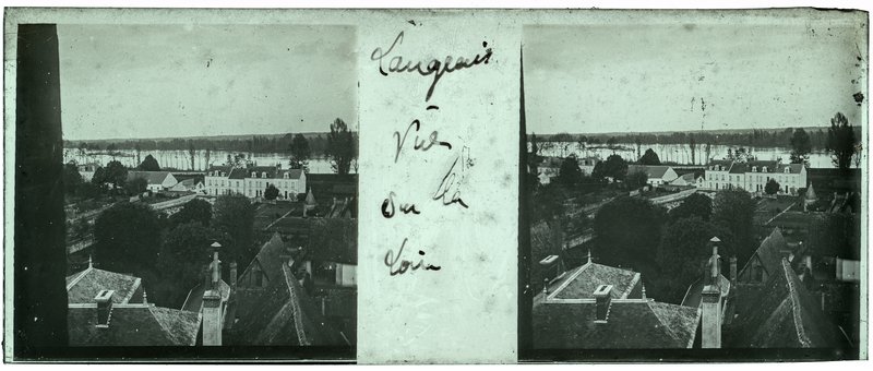 Langeais - Vue sur la Loire — Fra,ce-Langeais -