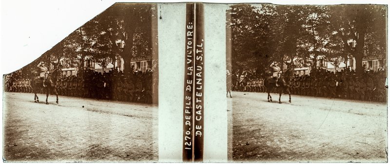 1270 - Défilé de la victoire : De Castelnau S.T.L. — France-Paris Champs-Elysées — 1919