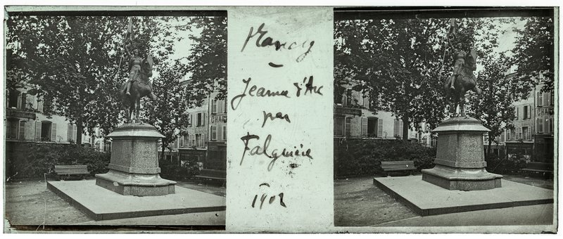 Nancy - Jeanne d'Arc par Falguière - 1902 — France-Nancy Square Lafayette — 1902