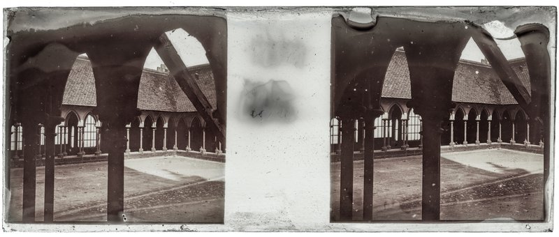 mont saint michel - Cloître — France-Mont Saint-Michel abbaye du Mont Saint-Michel -