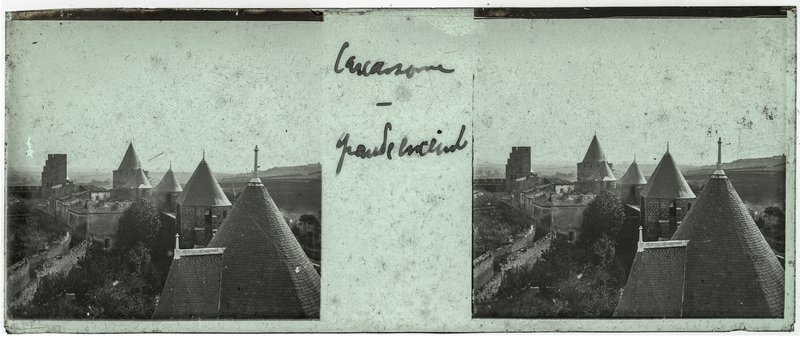 Carcassonne - Grande enceinte — France-Carcassonne -