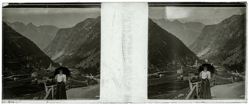 Suisse-Trient église Rose - 1902 — Suisse-Trient église Rose — 1902