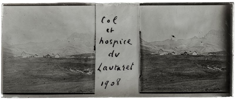 Col et hospice du Lautaret 1908 — France-Lautaret col du Lautaret — 1908