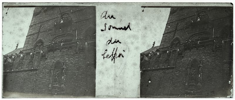 Au sommet du beffroi — Belgique-Bruges beffroi -