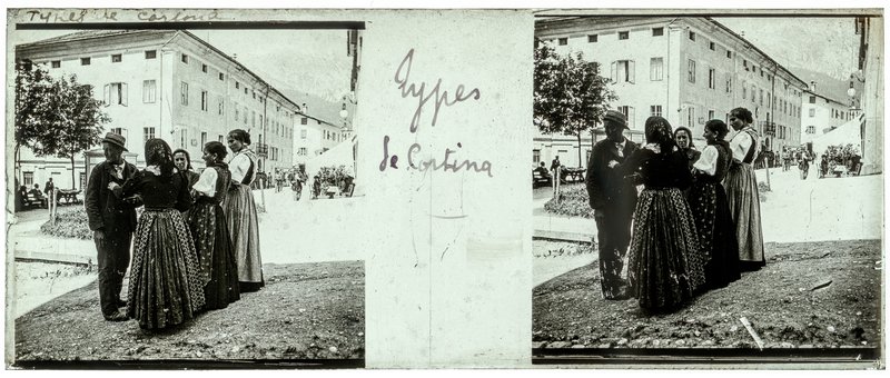 Types de Cortina — Italie-Cortina d'Ampezzo — 1902