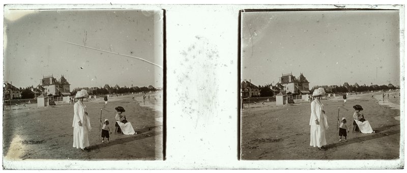 France-La Pouliguen plage Benoit - 1910 — France-La Pouliguen plage Benoit — 1910
