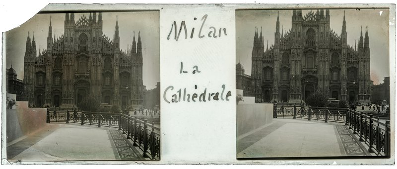 Milan La Cathédrale — Italie-Milan Cathédrale — 1902