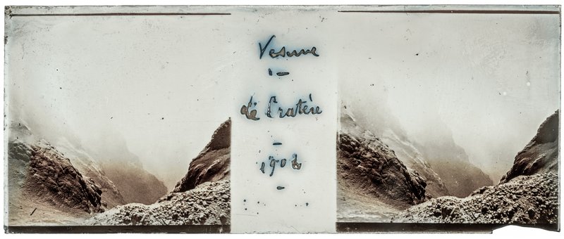 Vésuve - Le cratère - 1902 — Italie-Trecase — 1902