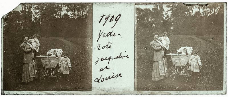 1909 Yette Toto Jacqueline et Louise — France-Lille-Esquermes — 1909