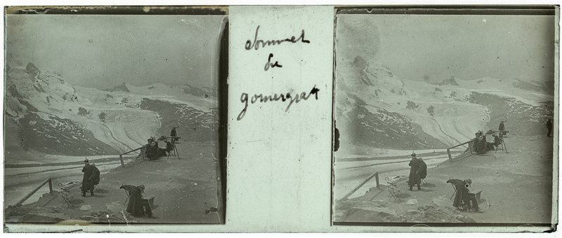 Sommet du gornergratt — Susse-Zermatt Gornergrat — 1902