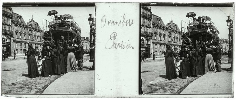 Omnibus Parisien — France-Paris Gare du Nord — 1902