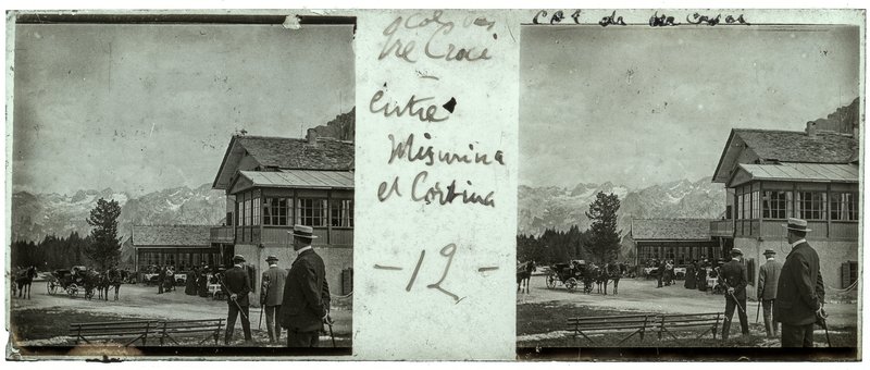 Italie-Cortina d'Ampezzo - 1902 - Col de Tre Croci entre Misurina et Cortina - 12 — Italie-Cortina d'Ampezzo — 1902