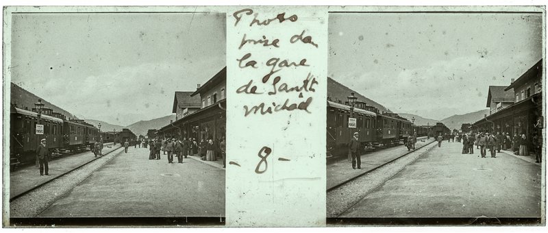 Photo prise de la gare de Sankt Michael - 8 — Autriche-Sankt Michael — 1902
