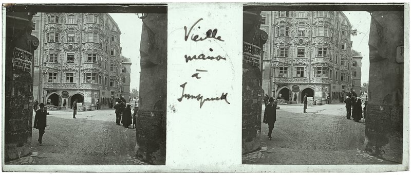 Vielle maison à Innspruck — Autriche-Innsbruck Helblinghaus — 1902