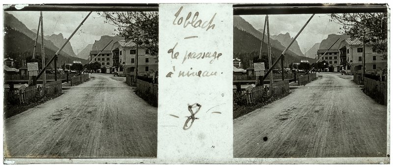 Toblach - Le passage à niveau - 8 — Italie-Toblach — 1902