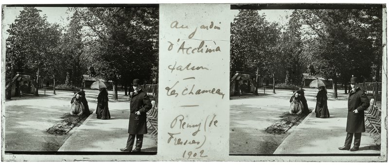 Au jardin d'Acclimatation - Les Chameaux - Rémy (de Fresdres) 1902 — France-Paris jardin d'Acclimatation — 1902