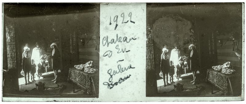 1922 Chateau d'Eu - Galerie — France-Eu Chateau d'Eu — 1922